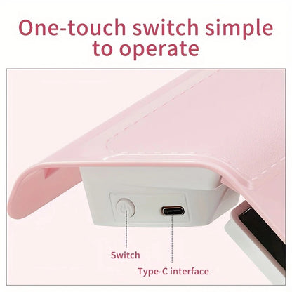 Nail Dust Collector: USB-Powered, Strong Suction, One-Touch Operation, Say Goodbye to Dust Troubles.GREEN V1232-MJXCJ003