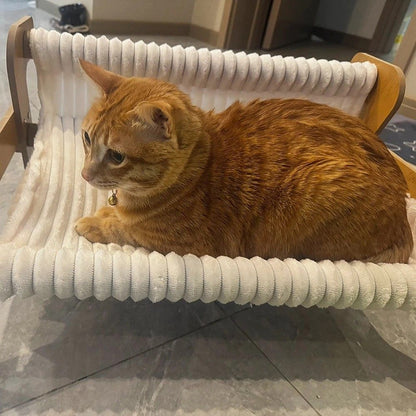 Plush Cat Bed, Cat Sofa, Warm Cat Lounge Chair, Dog Bed for Sleeping and Playing, Dog Sofa V1232-MMSF001