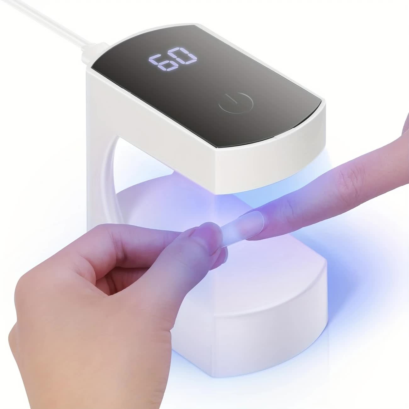 Mini Nail Lamp: Portable, Fast-Drying, Enjoy DIY Nail Fun On-the-Go V1232-MNMJD001