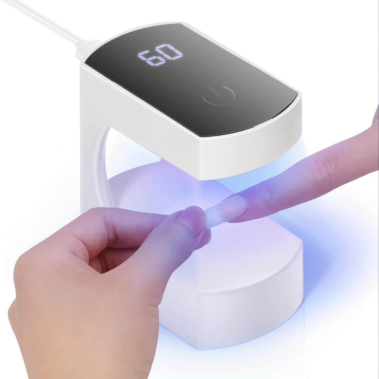 Mini Nail Lamp: Portable, Fast-Drying, Enjoy DIY Nail Fun On-the-Go V1232-MNMJD001