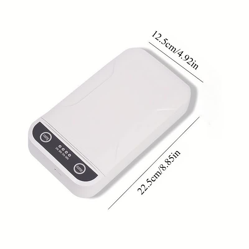 Portable Nail Disinfection Box, USB powered. Built-in UV fast sterilization, suitable for nail and tattoo V1232-MQGJXDQ001