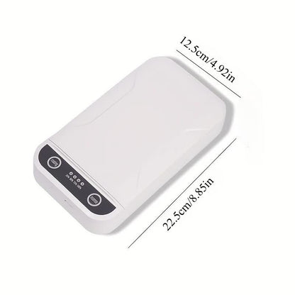 Portable Nail Disinfection Box, USB powered. Built-in UV fast sterilization, suitable for nail and tattoo V1232-MQGJXDQ001