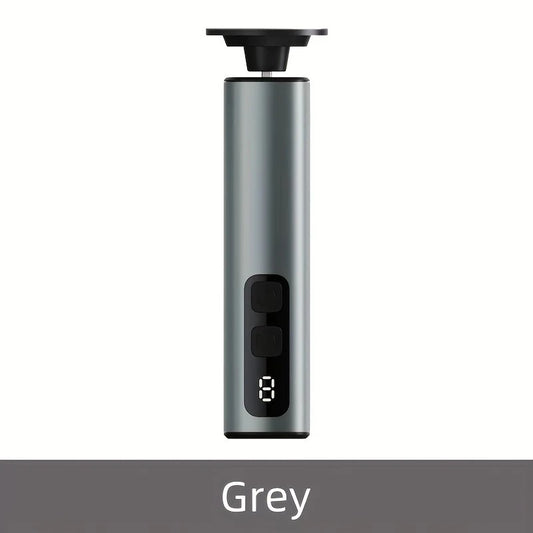 Grey Electric Foot File: 3-Speed Adjustable Nano-Level Filing, Type-C Fast Charge, Long Battery Life, V1232-MQJ001