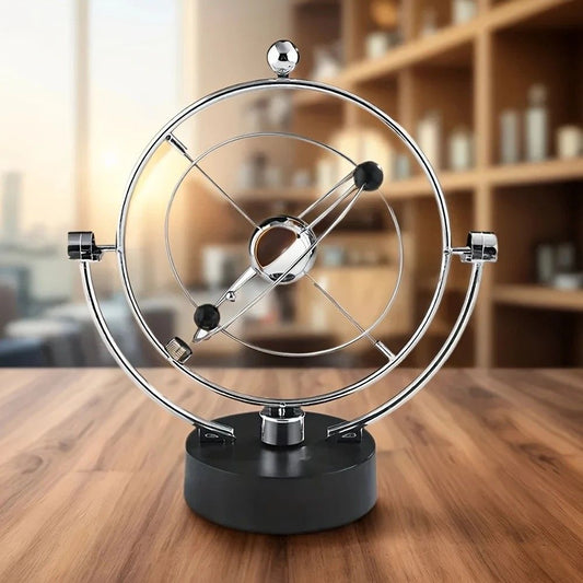 Newton's Cradle, an artistic craft piece for both home and office - a perpetual motion desktop ornament V1232-NDB001