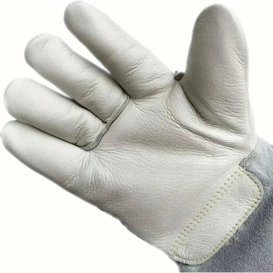 Thermal Leather Freezer Work Gloves - Thinsulate Lined, Kevlar Reinforced Cold Store & Outdoor Winter Safety V1232-NDBHST001