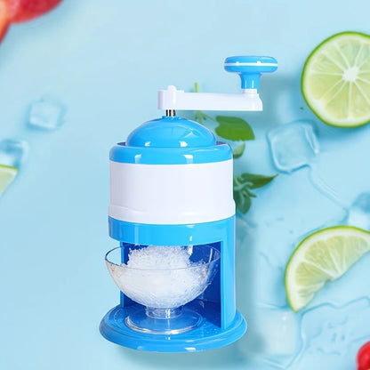 1 Multi-Function Shaved Ice Machine and Snow Ice Maker - Compact Manual Ice Shaver with Smoothie and V1232-PBJ001
