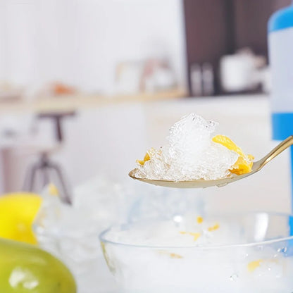 1 Multi-Function Shaved Ice Machine and Snow Ice Maker - Compact Manual Ice Shaver with Smoothie and V1232-PBJ001