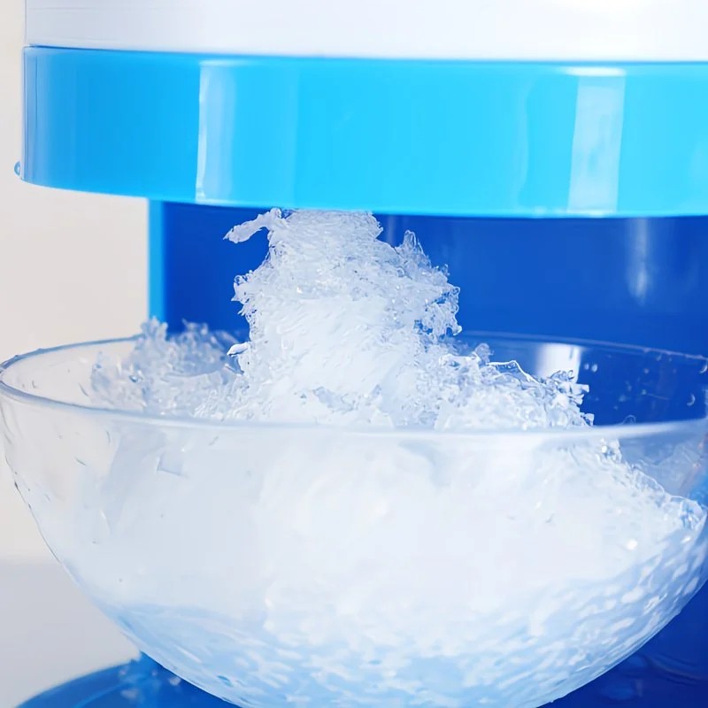 1 Multi-Function Shaved Ice Machine and Snow Ice Maker - Compact Manual Ice Shaver with Smoothie and V1232-PBJ001