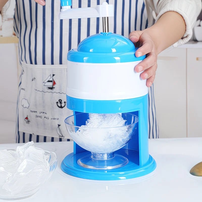 1 Multi-Function Shaved Ice Machine and Snow Ice Maker - Compact Manual Ice Shaver with Smoothie and V1232-PBJ001