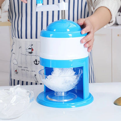 1 Multi-Function Shaved Ice Machine and Snow Ice Maker - Compact Manual Ice Shaver with Smoothie and V1232-PBJ001
