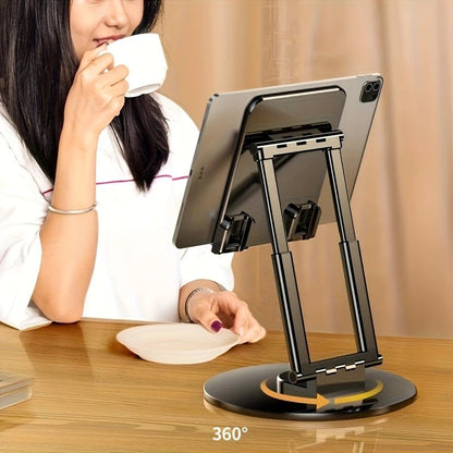 All-round Rotation, Rock-solid on Desktop -- Free Height Adjustment, One Stand for All Scenarios V1232-PBZJ001