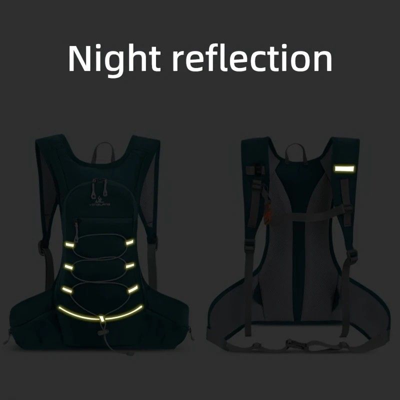 Lightweight Trail Running Hydration Backpack, Cycling Hiking Mountaineering Backpack, Night-Reflective V1232-QLXBB006