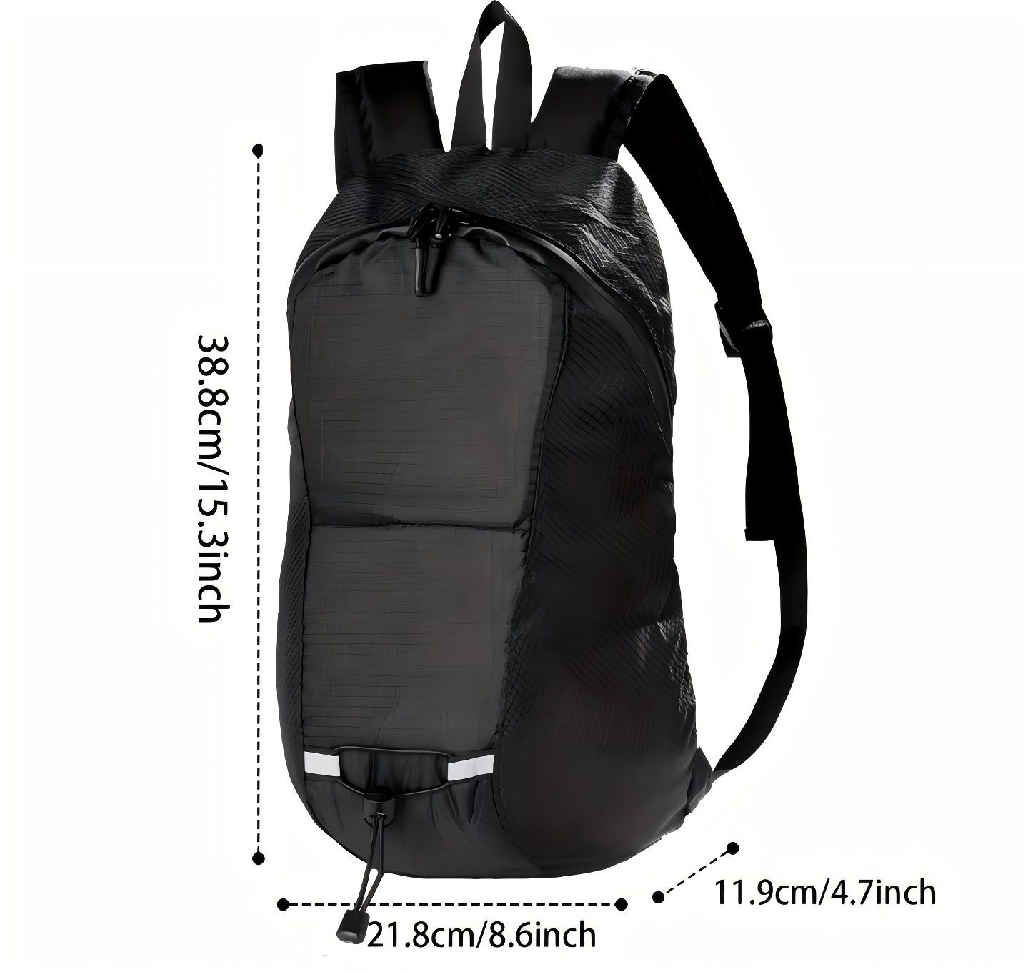 15L Backpack with USB Charging & Smart LED Turn Signals, Waterproof Cycling Commuter Daypack, Lightweight V1232-QXSJB001