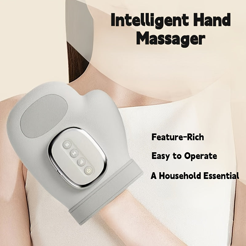 Smart Hand Massager: Multi-Functional Integration, Easy to Operate, Essential Household Relaxation Device V1232-SBAMY001