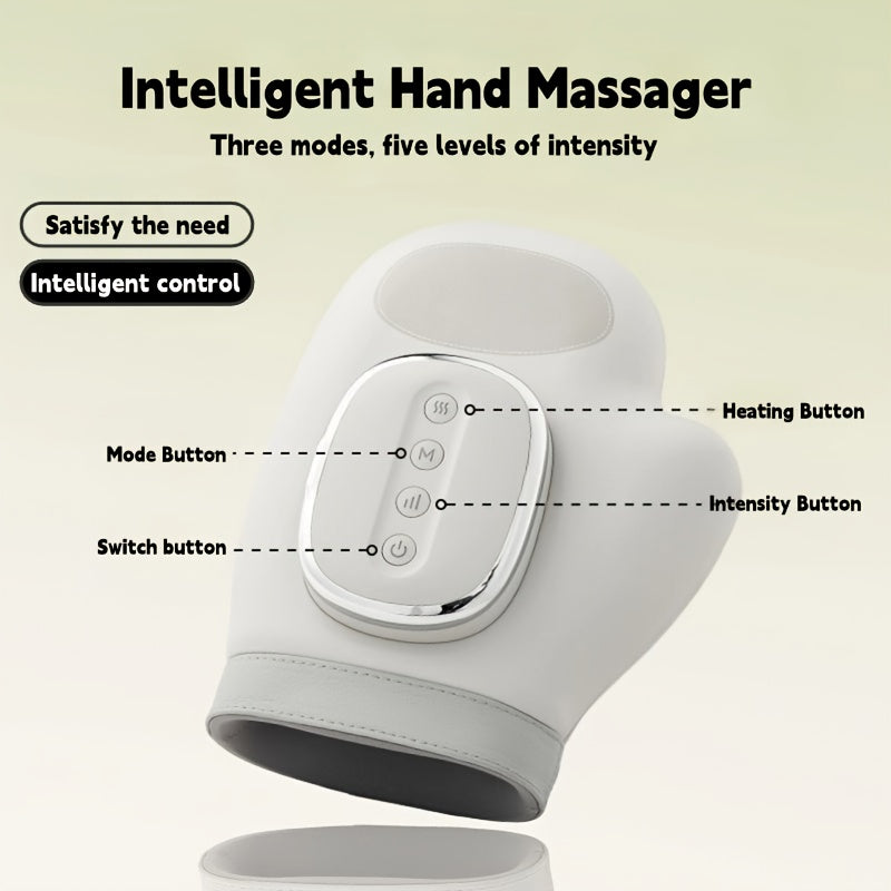Smart Hand Massager: Multi-Functional Integration, Easy to Operate, Essential Household Relaxation Device V1232-SBAMY001
