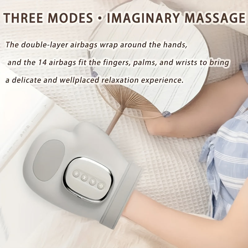 Smart Hand Massager: Multi-Functional Integration, Easy to Operate, Essential Household Relaxation Device V1232-SBAMY001