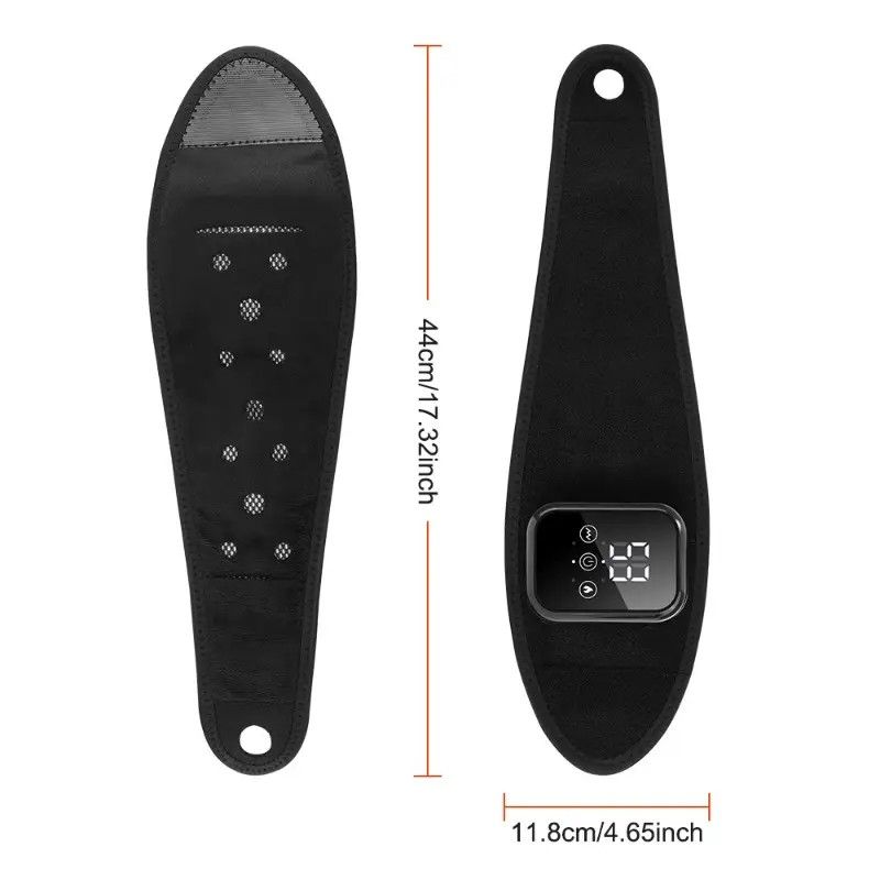Heated Wrist Massager with Infrared Therapy - 3 Heat & 3 Vibration Levels, Rechargeable, Ergonomic Design V1232-SBAMYSD001