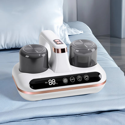 Wireless Intelligent Anti-Mite Cleaner: 10000Pa Super Suction, Dual Washable Dust Cups V1232-SBCMJ001