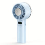 BLUE Hurricane Ice-Bag High-Speed Fan|100-Speed Adjustable, Second-Level Cooling, Lightweight and Portable V1232-SCFS003