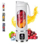 (white)Portable USB Charging Blender & Juicer - Easy to Clean, Suitable for Fruit and Vegetable Drinks, V1232-SCGZJ001