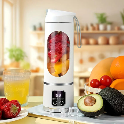 (Purple)Portable USB Charging Blender & Juicer - Easy to Clean, Suitable for Fruit and Vegetable Drinks, V1232-SCGZJ003