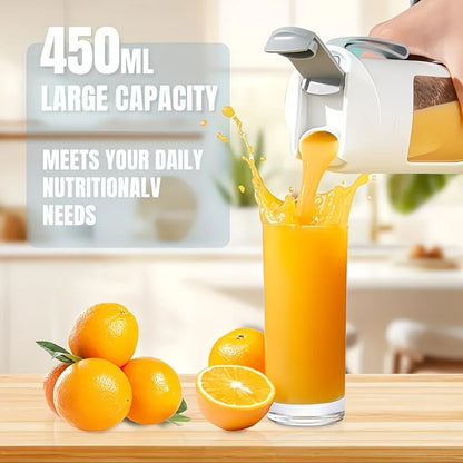 (Purple)Portable USB Charging Blender & Juicer - Easy to Clean, Suitable for Fruit and Vegetable Drinks, V1232-SCGZJ003