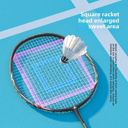 ESPER Explorer Fourth Generation Badminton Racket 58g 9U All-Around Full Carbon Fiber Fish Scale Armor G6 V1232-SDMYMQP001