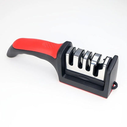 Four - stage Professional Knife Sharpener - High - precision Sharpening Stones (Diamond and Ceramic V1232-SDSMD001