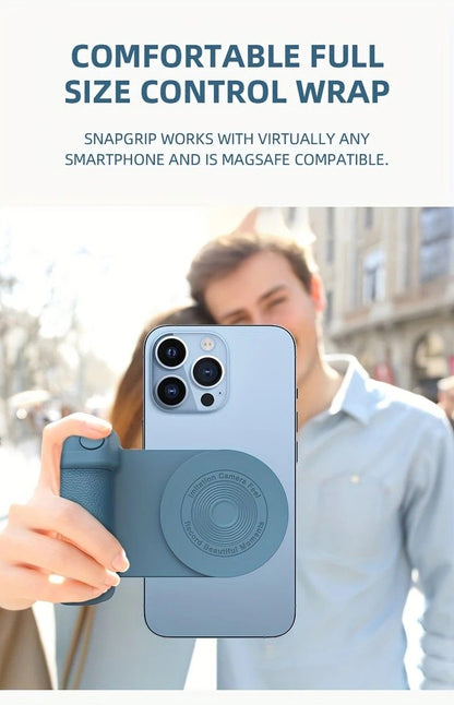 Magnetic Phone Photography Grip | Compatible with iPhone & Android, 360 degrees Fill Light with Bluetooth V1232-SJPZSB001
