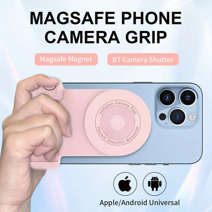 Magnetic Phone Photography Grip | Compatible with iPhone & Android, 360 degrees Fill Light with Bluetooth V1232-SJPZSB001