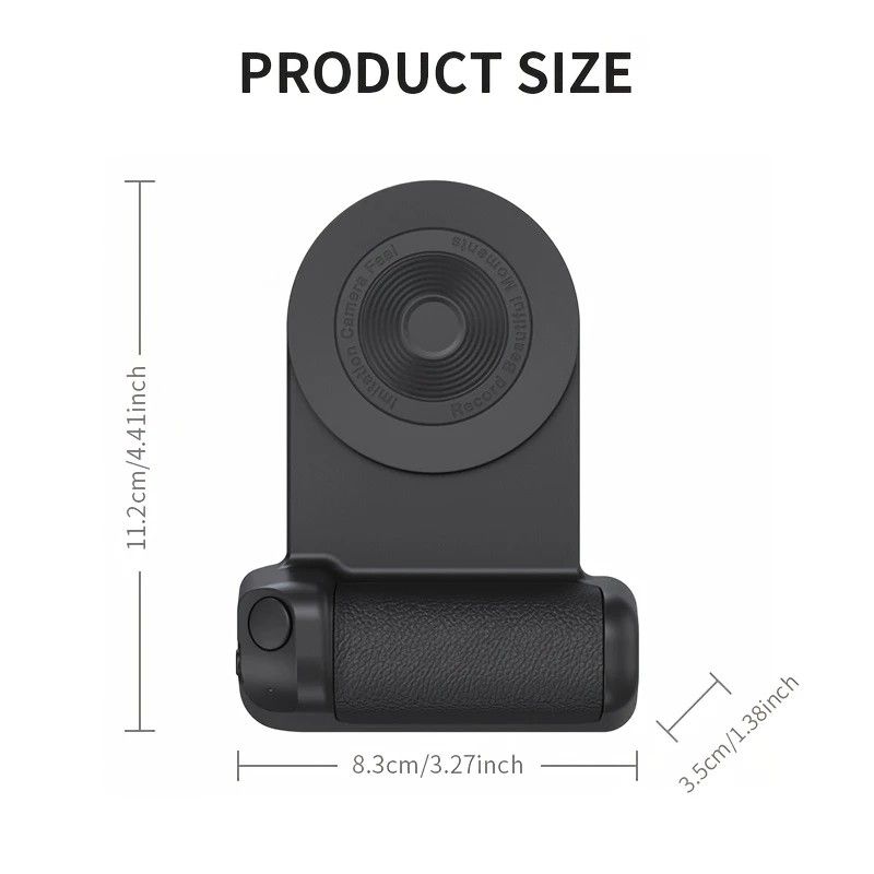 Magnetic Phone Photography Grip | Compatible with iPhone & Android, 360 degrees Fill Light with Bluetooth V1232-SJPZSB001