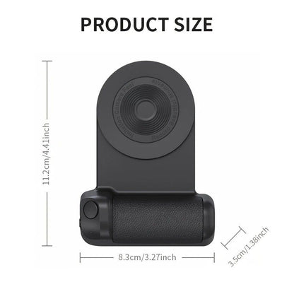 Magnetic Phone Photography Grip | Compatible with iPhone & Android, 360 degrees Fill Light with Bluetooth V1232-SJPZSB001