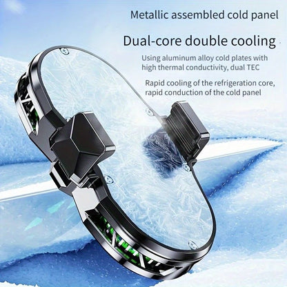 Semiconductor Cooling Fan Back Clip, Instant 3-Second Cooling, Large Area Heat Dissipation, Compatible with V1232-SJSRQ001