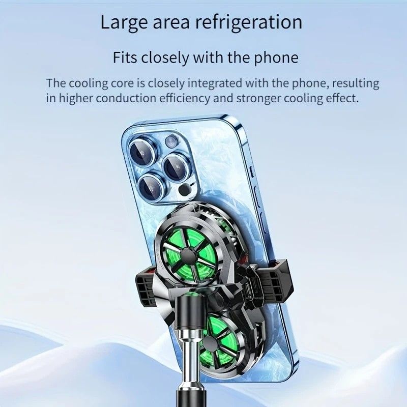Semiconductor Cooling Fan Back Clip, Instant 3-Second Cooling, Large Area Heat Dissipation, Compatible with V1232-SJSRQ002