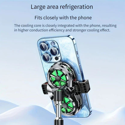 Semiconductor Cooling Fan Back Clip, Instant 3-Second Cooling, Large Area Heat Dissipation, Compatible with V1232-SJSRQ002