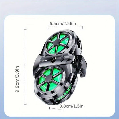 Semiconductor Cooling Fan Back Clip, Instant 3-Second Cooling, Large Area Heat Dissipation, Compatible with V1232-SJSRQ002