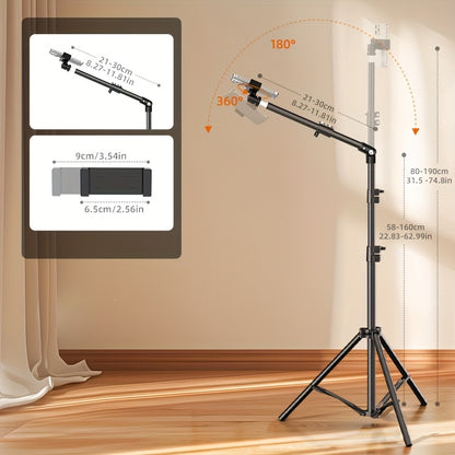 **Multi-Angle Flexible Shooting Stand: Your All-in-One Portable Assistant for Stable HD Live Streaming and V1232-SJZJ001