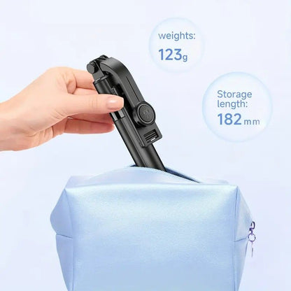 Upgraded Clamp Selfie Stick Tripod: Bluetooth Remote Control, Portable Detachable Design, One Rod, Multiple V1232-SJZPG003