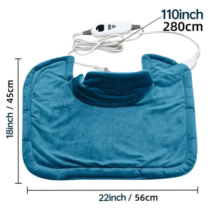 Dark grey This multifunctional electric heating pad: 6 temperature levels, 4 timer settings, magnetic V1232-SMXJST001