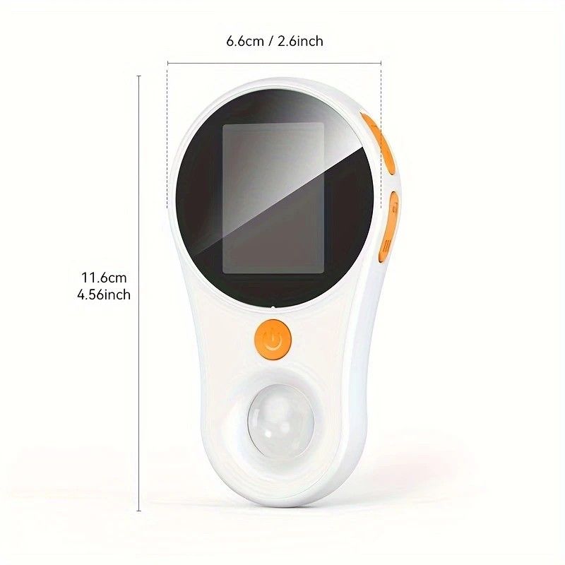 2 Inch 500X HD Portable Handheld Digital Microscope with Screen USB Connect to Computer for Plant Insect V1232-SMXWJ002