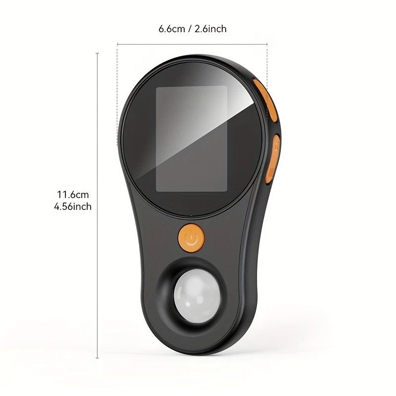 2 Inch 500X HD Portable Handheld Digital Microscope with Screen USB Connect to Computer for Plant Insect V1232-SMXWJ002