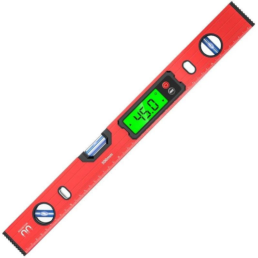 500mm Digital Level with Backlit LCD Display, Strong Magnetic Base, and Heavy-Duty Aluminum Alloy Material V1232-SPCLY001