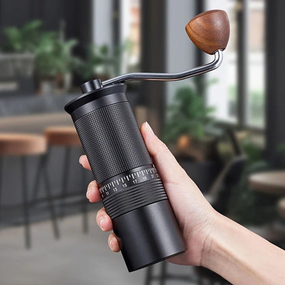 1-Pack, Manual Coffee Grinder, Hand Coffee Grinder with Built-in Digital Adjustable Setting, Black, Stainless V1232-SYKFQ001
