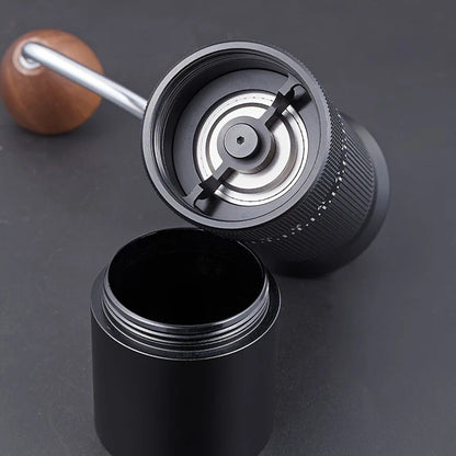 1-Pack, Manual Coffee Grinder, Hand Coffee Grinder with Built-in Digital Adjustable Setting, Black, Stainless V1232-SYKFQ001