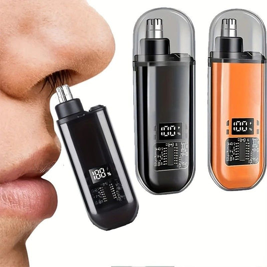 Electric nose hair trimmer, fashionable mini portable, wireless USB charging, suitable for both men and V1232-TMQ003