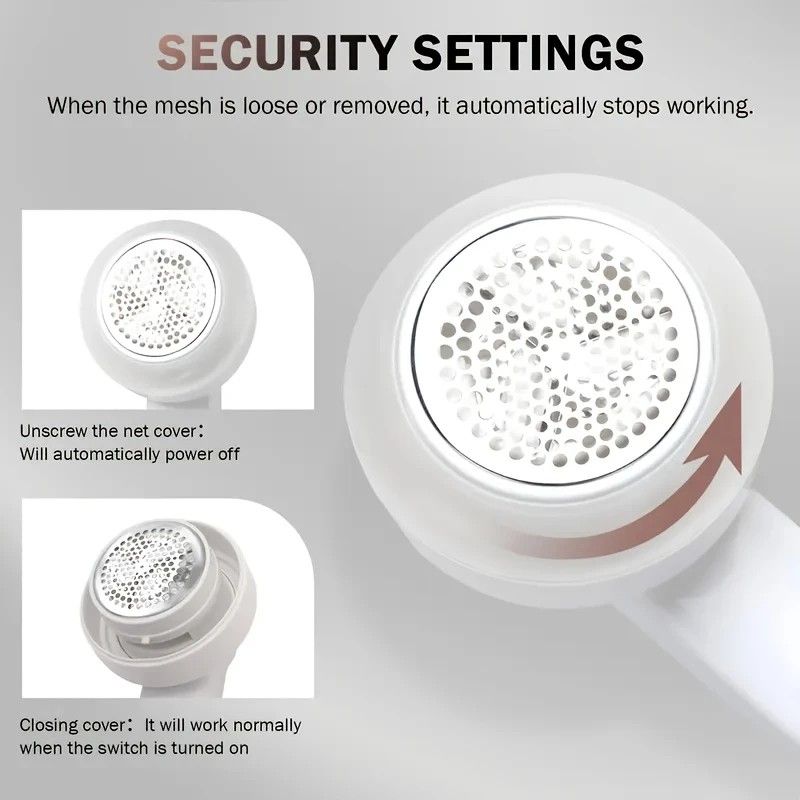Efficient Lint Remover, multi-functional, powerful lint removal, safe and portable, rejuvenates clothing V1232-TMQQ001