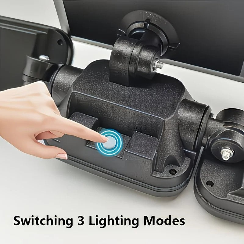 74 LED Solar Motion Sensor Light with Movement Detection, 3 Brightness Modes Outdoor Wall Lamp, Suitable for V1232-TYNGYD001