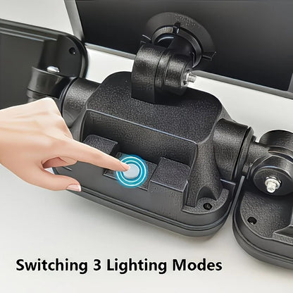74 LED Solar Motion Sensor Light with Movement Detection, 3 Brightness Modes Outdoor Wall Lamp, Suitable for V1232-TYNGYD001
