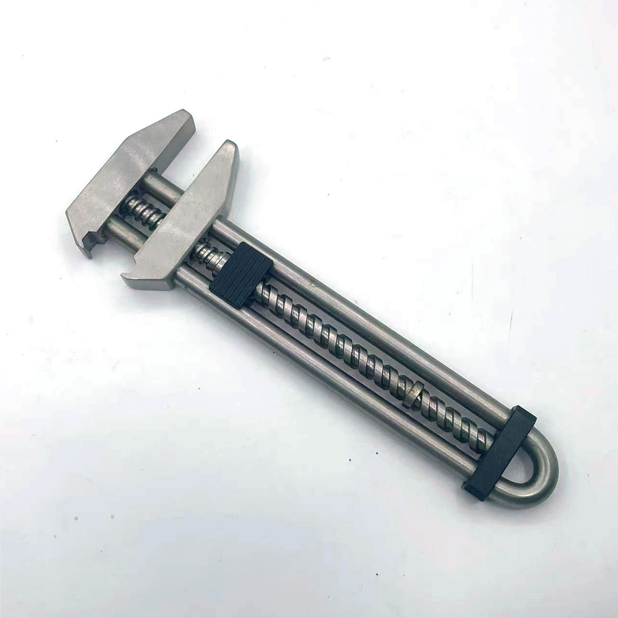 Multitool Adjustable Wrench - Portable Stainless Steel Multi-Function Wrench with Bottle Opener, Hammer & Box V1232-WNBS001