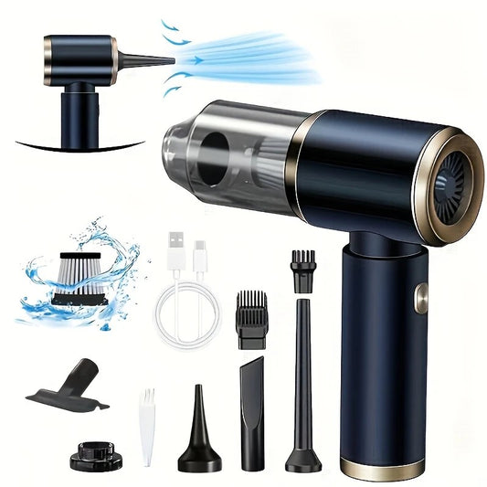 Blow-Suction Integrated Cordless Handheld Vacuum, Powerful & Portable Design, Ideal for Cars, Homes, Offices, V1232-WXXCQ001